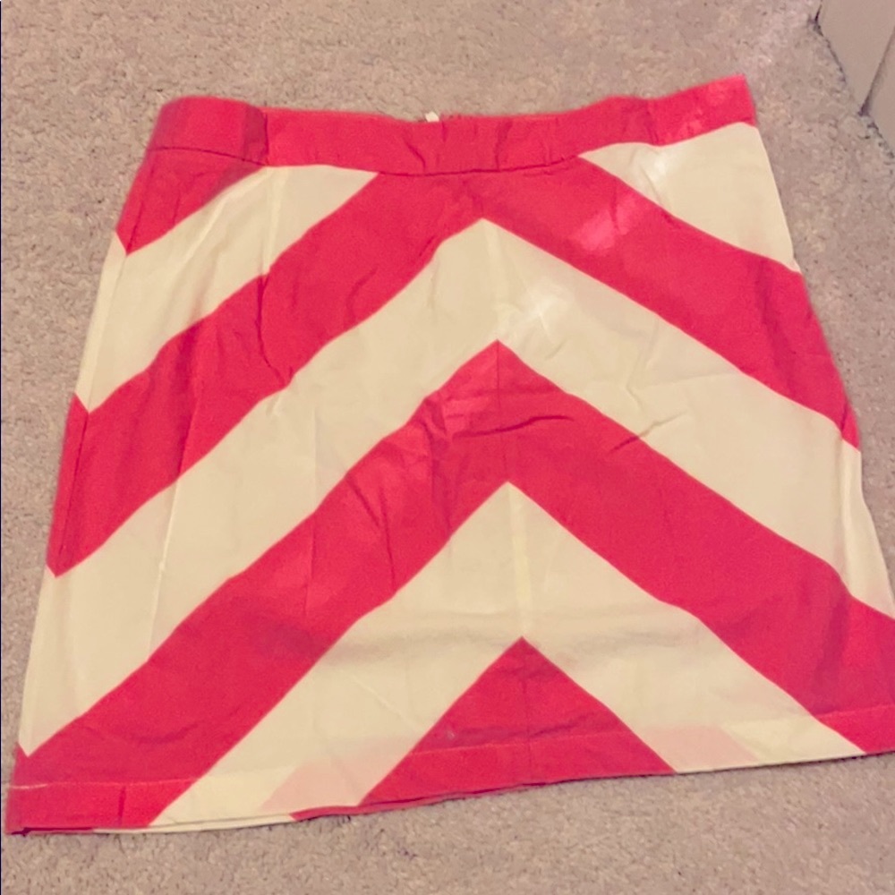 Chevron skirt